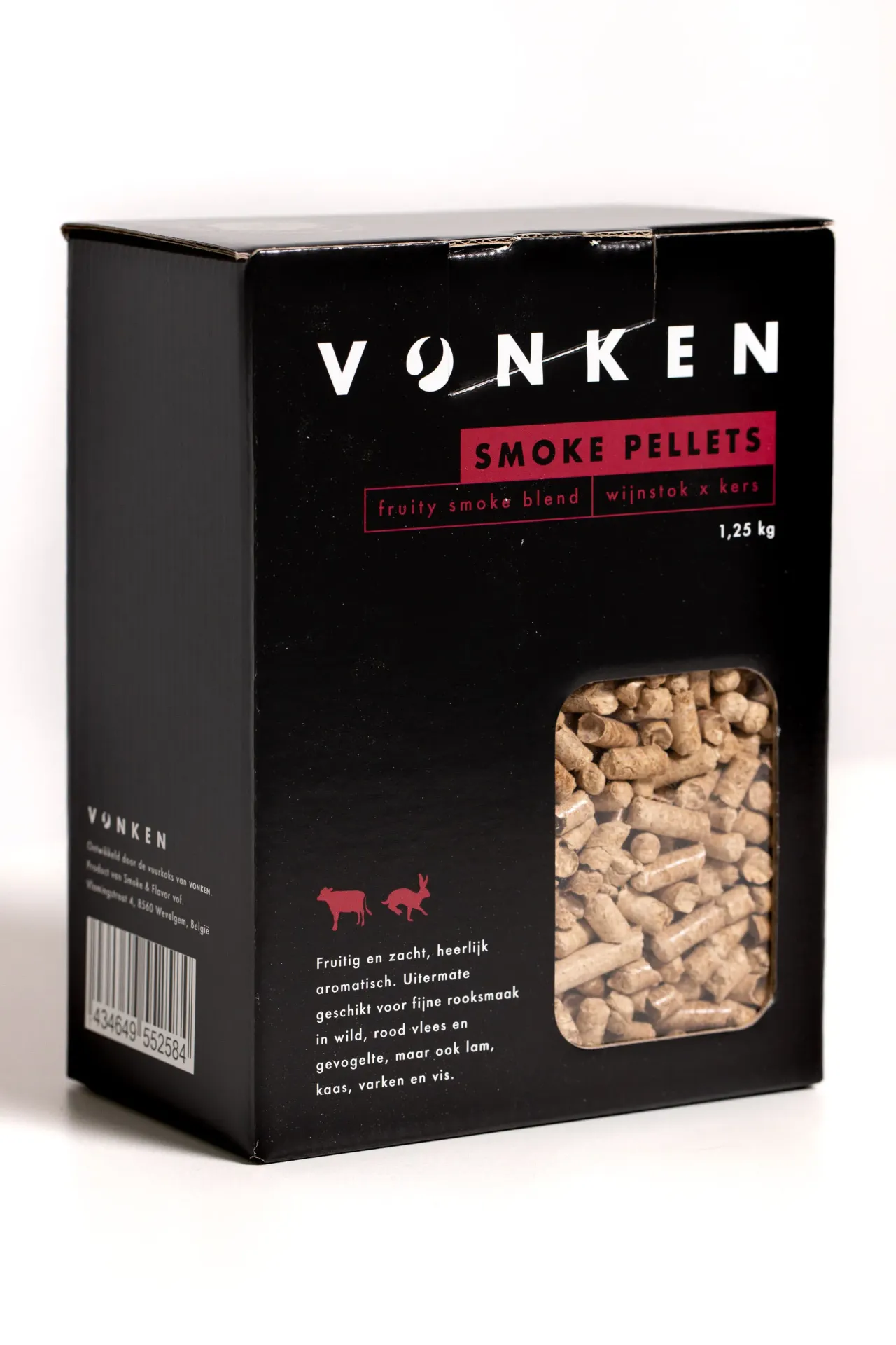 [VOK-CON-PEL-FRUITY] Fruity Smoke Pellet Blend (wijn x kers)