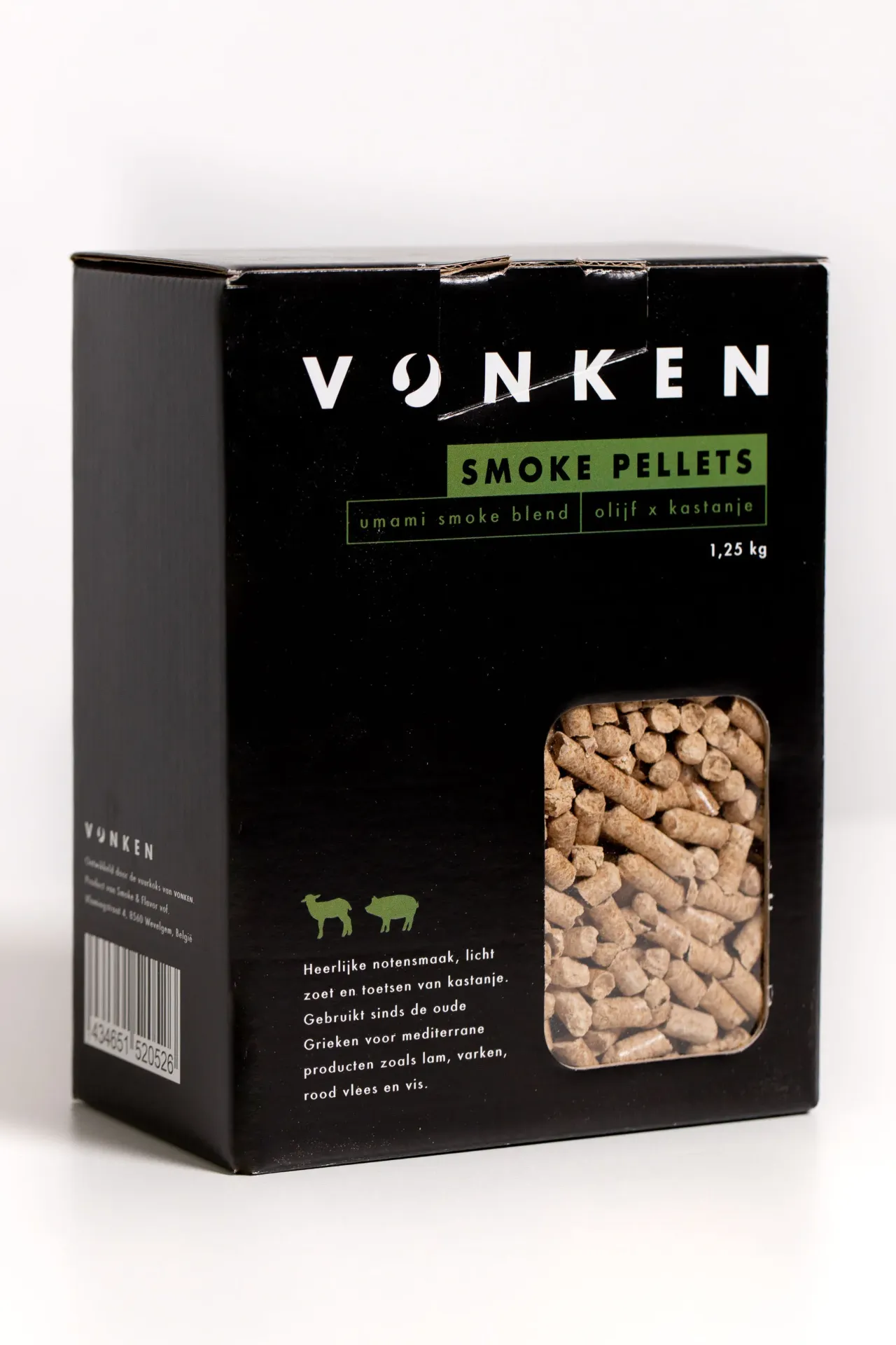 Umami Smoke Pellet Blend (olijf x kastanje)